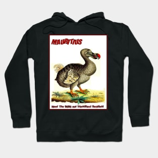 Mauritius Islands Extinct Dodo Tourism Print Hoodie